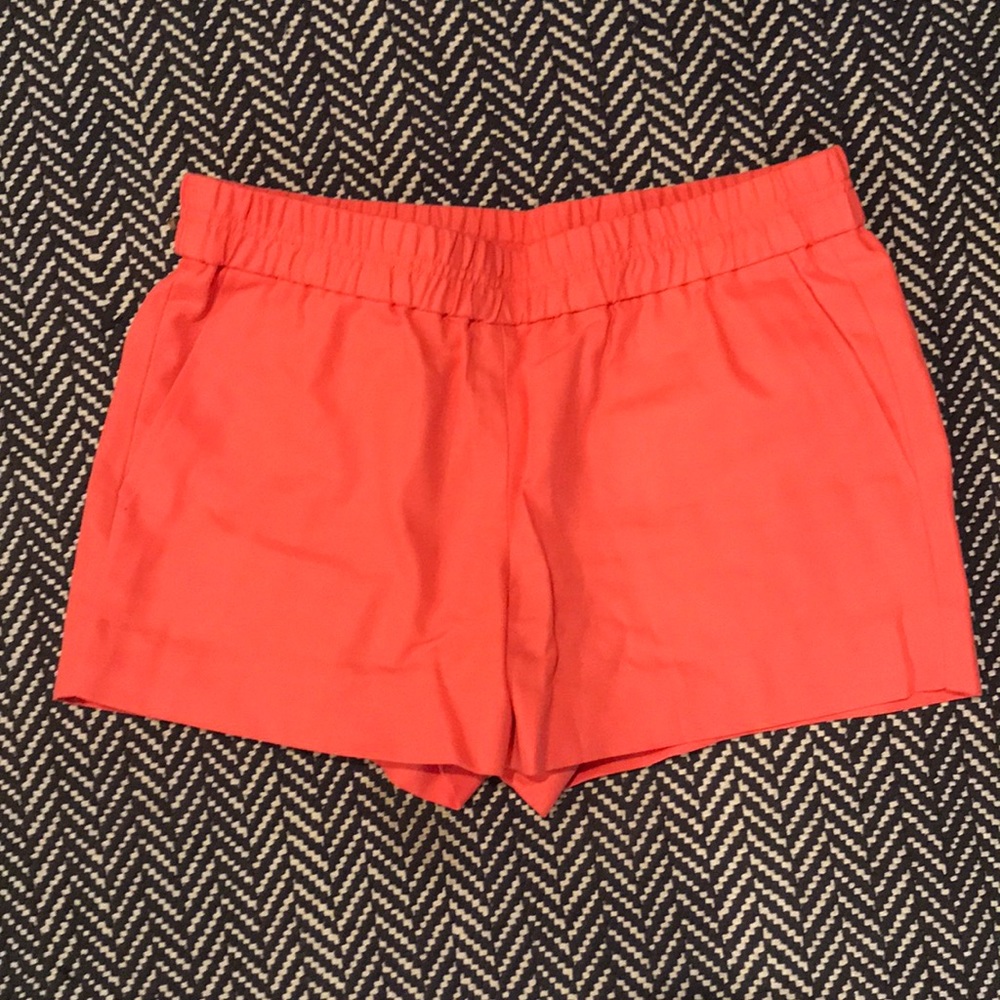 Jcrew Coral Shorts, 4, new